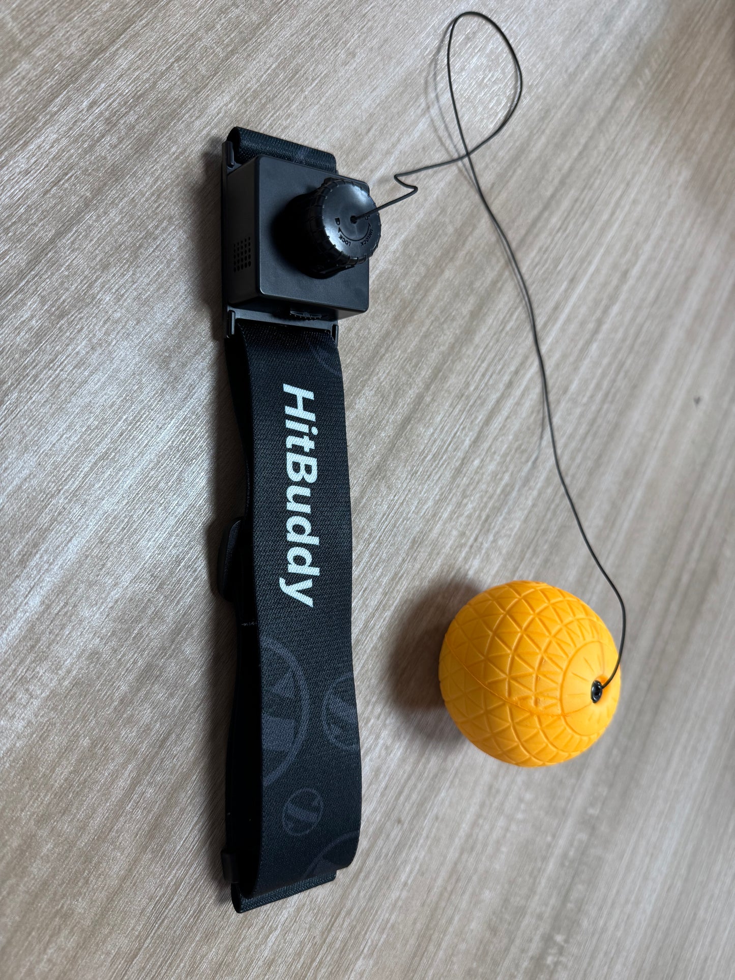 HitBuddy H1 boxing reflex balls with wearable headbands featuring built-in electronic hit-counting sensors